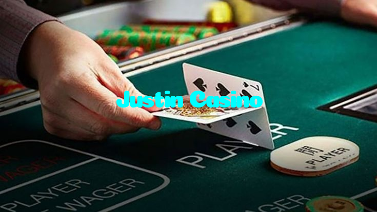 Justin Casino casino presented on mobile device in Pakistan with slots and live games